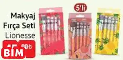 LİONESSE MAKYAJ  FIRÇA SETİ